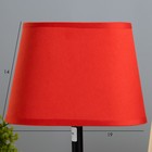 Лампа настольная Harry 1х15Вт Е14 черный/красный 20х10х26,5см RISALUX - фото 23460515