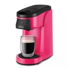 Кофеварка Kitfort КТ-7121-1, капсульная, 800 Вт, 0.36 л, розовая - фото 320840340