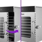 Сушилка для овощей и фруктов Kitfort КТ-1950, 500 Вт, 8 ярусов, серебристая - фото 23452943