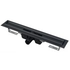 Трап Alcadrain APZ1BLACK-850, с порогами, 850 мм, чёрный матовый - Фото 1