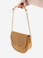 Ручка для сумки, бамбук, с цепочками и карабинами, 60 см, цвет золотой 9898306