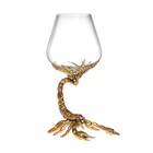 Бокал для коньяка «Скорпион», 550 мл, стекло, золотистый - Фото 2