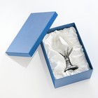 Бокал для коньяка «Рука скелета», 550 мл, стекло, серебристый - Фото 2