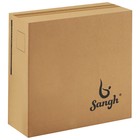 Йога-колесо Sangh «Лотос», 33×13 см, цвет голубой - Фото 4