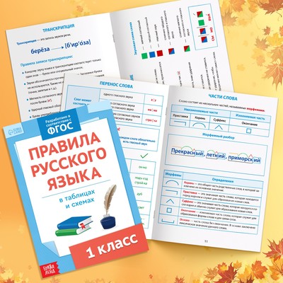 Набор первоклассника, 7 книг, канцелярские принадлежности