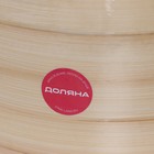 Пароварка Доляна «Восточная кухня», 3 этажа, d=24 см, бамбук - Фото 7