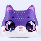 Подушка декоративная «Котик», 25×31 см, велюр - Фото 2