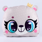 Подушка декоративная «Мишка», 23×31 см, велюр - Фото 2