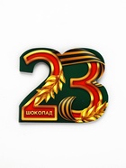 Шоколад молочный в открытке на 23 февраля «Настоящему герою», 5 г - Фото 8