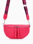 Сумка женская кросс-боди на молнии, 26×10×16 см, фуксия - Фото 2