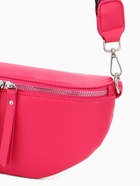 Сумка женская кросс-боди на молнии, 26×10×16 см, фуксия - Фото 4