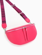 Сумка женская кросс-боди на молнии, 26×10×16 см, фуксия - Фото 7