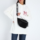 Сумка женская кросс-боди на молнии, 34×11×17 см, чёрная - Фото 7