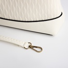 Сумка женская кросс-боди на молнии, 24.5×6.5×14 см, белая - Фото 6