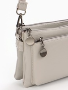 Сумка женская кросс-боди на молнии, 20.5×2×13 см, серая - Фото 12