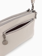 Сумка женская кросс-боди на молнии, 20.5×2×13 см, серая - Фото 6