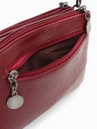 Сумка женская кросс-боди на молнии, 20.5×2×13 см, бордовая - Фото 8