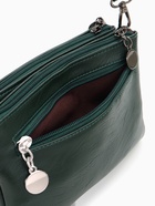 Сумка женская кросс-боди на молнии, 20.5×2×13 см, зелёная - Фото 6