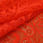Кружевная эластичная ткань, 230 мм × 2,7 ± 0,5 м, цвет красный - фото 8600065
