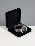 Футляр бархатный под браслет/часы «Классика», 9×9×4 см (+ - 0.5 см), чёрный - Фото 5