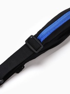 Сумка для бега, 2 отдела на молниях, чёрная, синяя 9949327