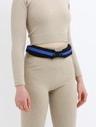 Сумка для бега, 2 отдела на молниях, чёрная, синяя 9949327