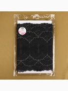 Кружевная эластичная ткань, 180 мм × 2,7 ± 0,5 м, цвет графитовый - фото 809336978