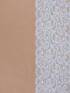 Кружевная эластичная ткань, 175 мм, 2.7±0.5 м, небесно-голубая - Фото 2