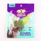 Игрушка для кошек «Рыбка» из кошачьей мяты, 4,5 х 1 см - фото 23665505