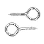 Шуруп-кольцо ТУНДРА, для строительных лесов, оцинкованный, 2.4×2.7 мм, 10 шт. - Фото 2