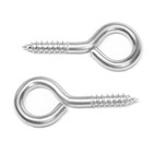 Шуруп-кольцо ТУНДРА, для строительных лесов, оцинкованный, 5,7x64 мм, 10 шт 9832791