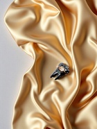 Брошь «Зуб» с брекетами, цвет серебристо-золотой - Фото 4