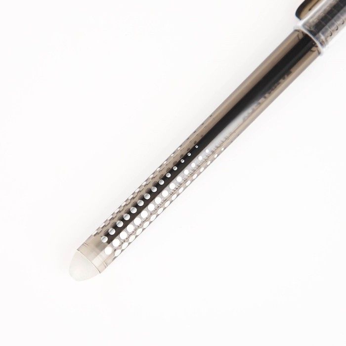 Ручка пластик пиши-стирай черный корпус «ArtFox» 0,7 мм