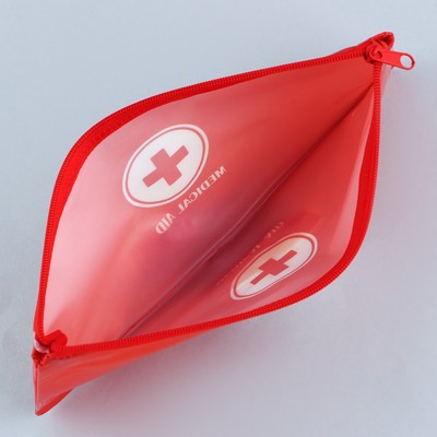 Аптечка дорожная плоская MEDICAL AID, 20.5×9.5 см