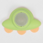 Игрушка с кошачьей мятой для кошек «НЛО», 6 см, пластик, зелёная, жёлтая - Фото 4