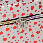 Набор шкатулок для украшений «Сердца на белом», 3 шт., с зеркалом, искусственная кожа, 13×21×14.5; 10×19×12; 21×15.5×17 см - Фото 3