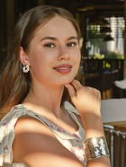 Браслет манжета «Жидкий металл», металл, цвет серебро - Фото 6