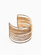 Браслет манжета «Нити», металл, цвет золото - Фото 2