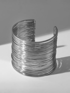 Браслет «Манжета» нити, цвет серебро 10068715