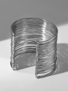 Браслет «Манжета» нити, цвет серебро 10068715