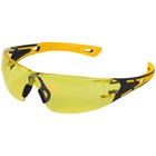 Очки защитные Denzel 89192, открытые, поликарбонатные, желтая линза, 2х комп. дужки - Фото 1
