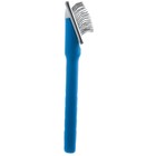 Пуходёрка DeLIGHT металлическая, с пластиковой ручкой, малая, синяя - Фото 6