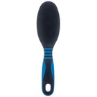 Щетка DeLIGHT массажная, cредняя, металические зубья, чёрно-син - Фото 3