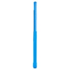 Расчёска DeLIGHT, двухсторонняя 24/37 зубьев 25 мм, пластиковая ручка, голубая - Фото 2