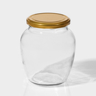 Набор стеклянных банок с крышкой для консервации «Амфора», ТО-82 мм, 0,72 л, 6 шт - Фото 2