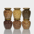 Набор стеклянных банок с крышкой для консервации «Амфора», ТО-82 мм, 720 мл, 6 шт. - Фото 6