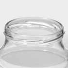 Набор стеклянных банок с крышкой для консервации, ТО-82 мм, 0,9 л, 6 шт - Фото 4