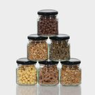 Набор стеклянных банок с крышкой для консервации, ТО-66 мм, 250 мл, для свечей, 6 шт. - Фото 7
