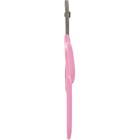 Когтерез-ножницы DeLIGHT ROSE малый, упором, розовый - Фото 2