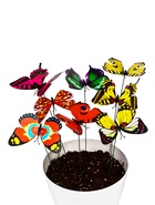 Штекер «Бабочка Дольче», 12×9 см/30 см, набор 10 шт., МИКС  (артикул 10245559)  большой выбор товаров оптом и в розницу по низким ценам с доставкой